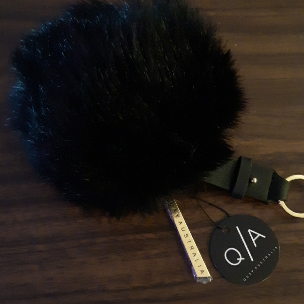 Pom pom key chain